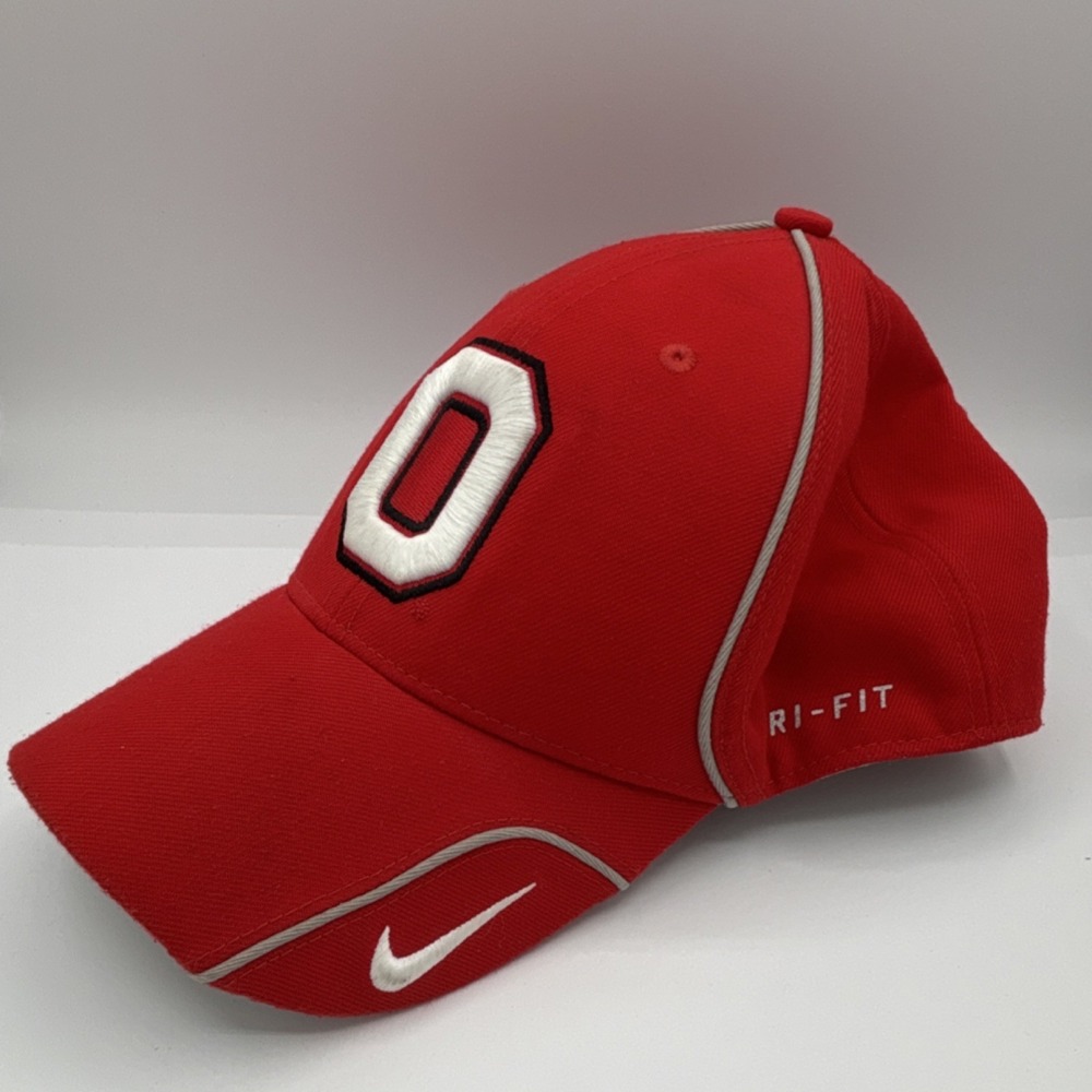 Nike Legacy91‎ Dri-Fit Adjustable Red Hat Ohio State Buckeyes